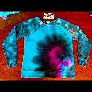 Women’s crewneck sweatshirt Tie Dye —medium